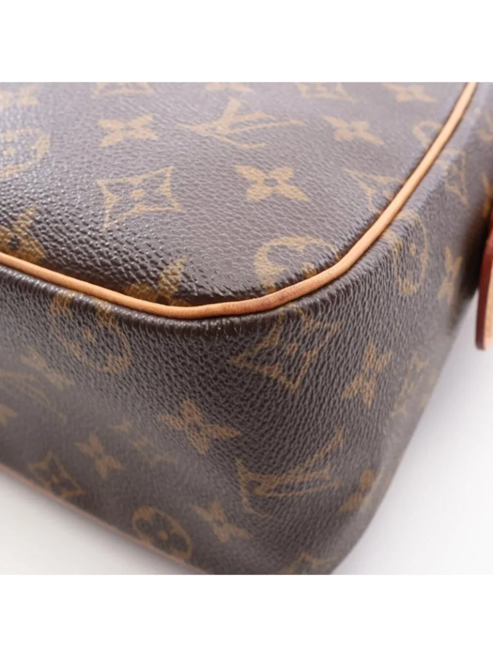 Louis Vuitton Shoulder Bag Viva Cite GM Monogram Canvas Leather